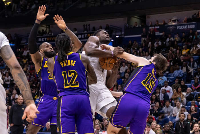 Zion Williamson LeBron James